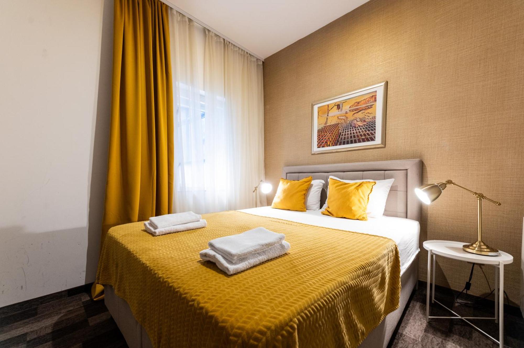 Central Belgrade Apartments Free Parking 贝尔格莱德 外观 照片