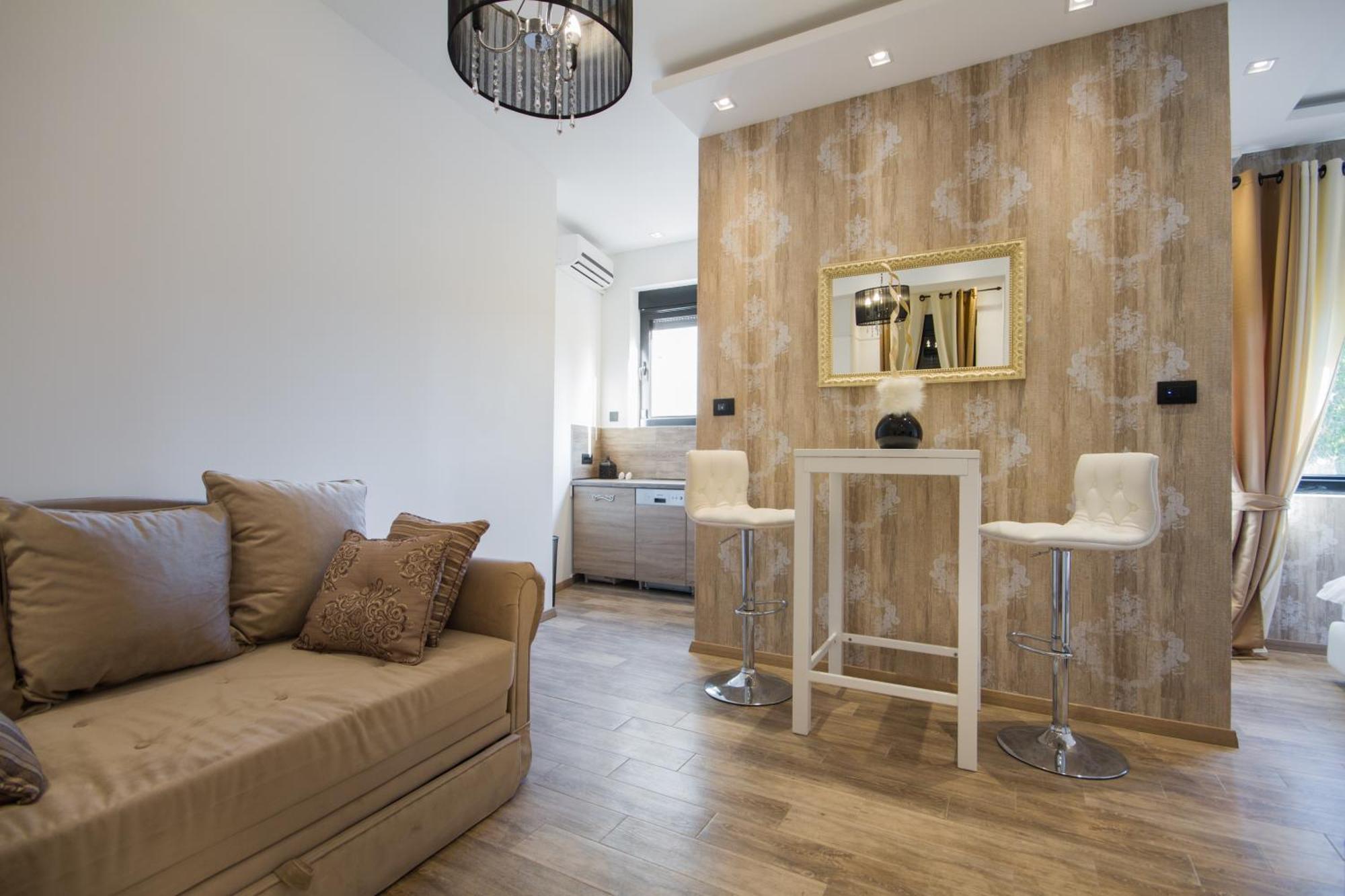 Central Belgrade Apartments Free Parking 贝尔格莱德 外观 照片
